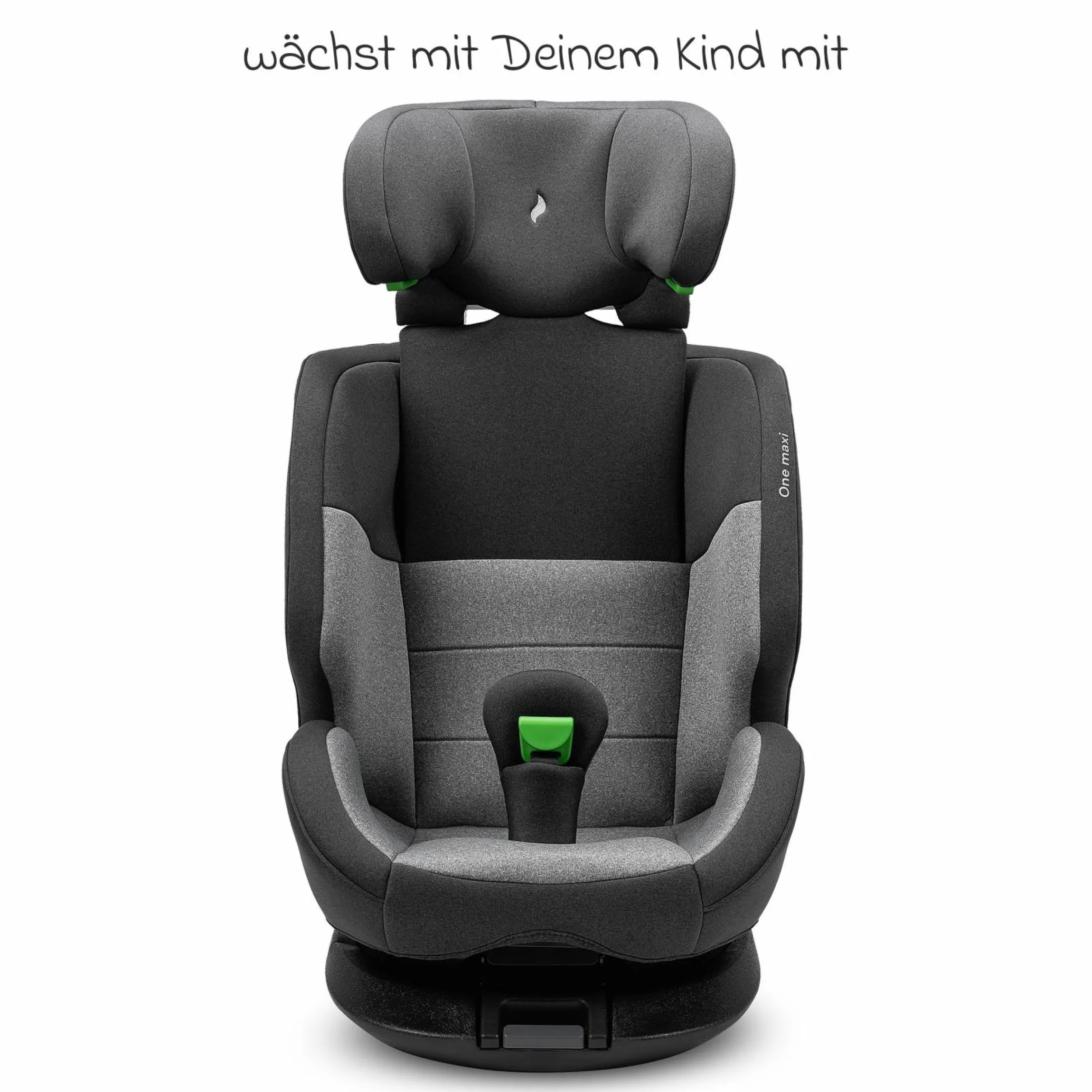 Kindersitz One maxi ab 3 Jahre - 12 Jahre (100 cm - 150 cm) drehbar bis 180° inkl. Isofix-Basis - Universe Grey - Kollektion 2025