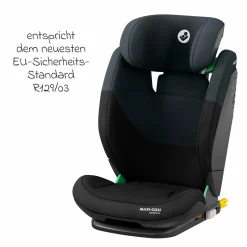 Kindersitz RodiFix S i-Size ab 3,5 Jahre - 12 Jahre (100 cm - 150 cm) (15-36 kg) mit G-Cell Seitenaufprallschutz & Isofix - Tonal Black