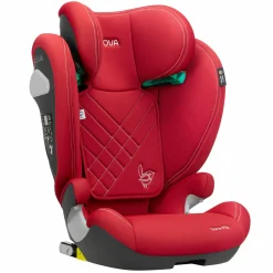 Kindersitz Sora-Fix i-Size ab 3,5 Jahre - 12 Jahre (100 cm - 150 cm) mit Isofix nur 5,5 kg - Maple Red
