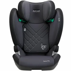 Kindersitz Sora-Fix i-Size 100 cm - 150 cm / 3,5 Jahre bis 12 Jahre mit Isofix - Grey & Black - Kollektion 2025