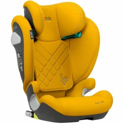 Kindersitz Sora-Fix i-Size ab 3,5 Jahre - 12 Jahre (100 cm - 150 cm) mit Isofix nur 5,5 kg - Beach Yellow