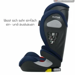 Kindersitz Sora-Fix i-Size ab 3,5 Jahre - 12 Jahre (100 cm - 150 cm) mit Isofix nur 5,5 kg - Beach Yellow