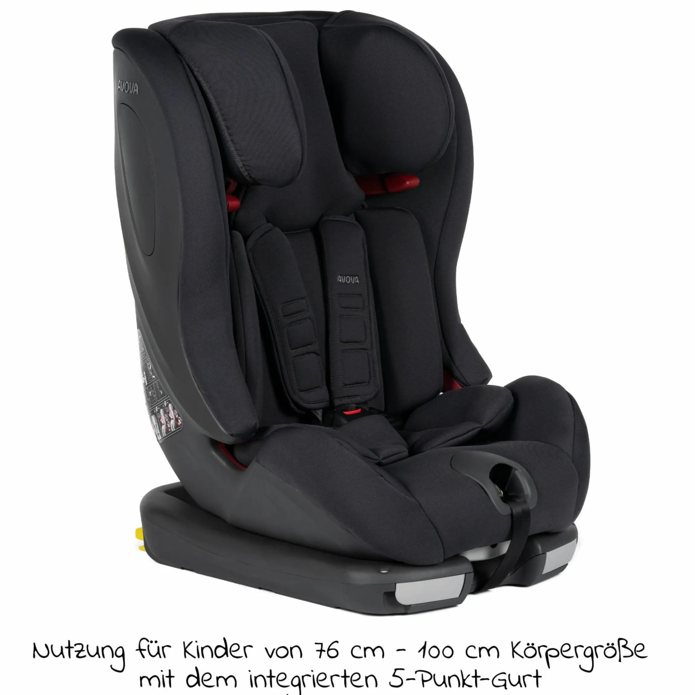 Kindersitz Sperling-Fix i-Size 76 cm - 150 cm / ab 15 Monate bis 12 Jahre mit Isofix & Top Tether - Koala Grey - Kollektion 2024