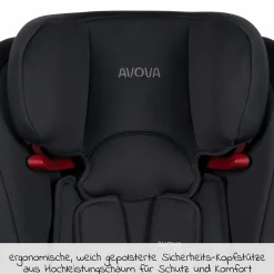 Kindersitz Sperling-Fix i-Size 76 cm - 150 cm / ab 15 Monate bis 12 Jahre mit Isofix & Top Tether - Koala Grey - Kollektion 2024