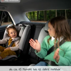 Kindersitz Titan Plus i-Size ab 15 Monate - 12 Jahre (76 cm-150 cm) (9-36 kg) mit G-Cell Seitenaufprallschutz, Isofix & Top Tether - Authentic Graphite - Kollektion 2025
