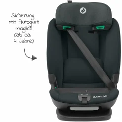Kindersitz Titan Plus i-Size ab 15 Monate - 12 Jahre (76 cm-150 cm) (9-36 kg) mit G-Cell Seitenaufprallschutz, Isofix & Top Tether - Authentic Graphite - Kollektion 2025