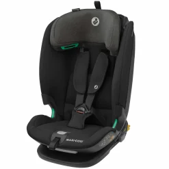 Kindersitz Titan Plus i-Size ab 15 Monate - 12 Jahre (76 cm-150 cm) (9-36 kg) mit G-Cell Seitenaufprallschutz, Isofix & Top Tether - Authentic Black - Kollektion 2025