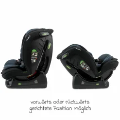 Kindersitz-Reboarder Huddle 2 i-Size ab Geburt -12 Jahre (40 cm - 150 cm) Befestigung mit Fahrzeuggurt - Nero - Kollektion 2025
