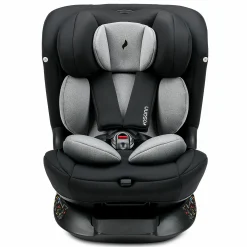 Kindersitz-Reboarder Taos 360 ab Geburt - 12 Jahre (40 cm - 150 cm) drehbar inkl. Isofix-Basis & Top-Tether - Grey Melange - Kollektion 2025
