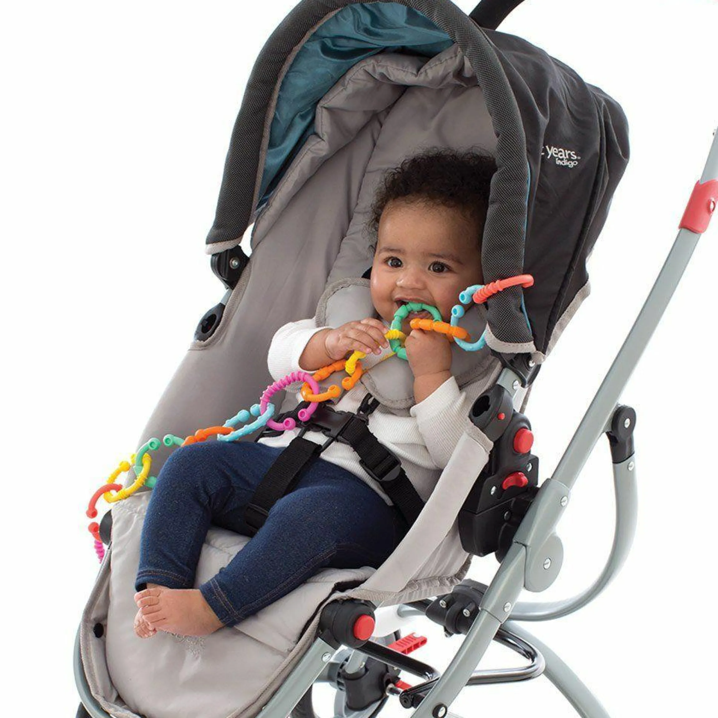 Kinderwagenkette Loopy Links 24-teilig