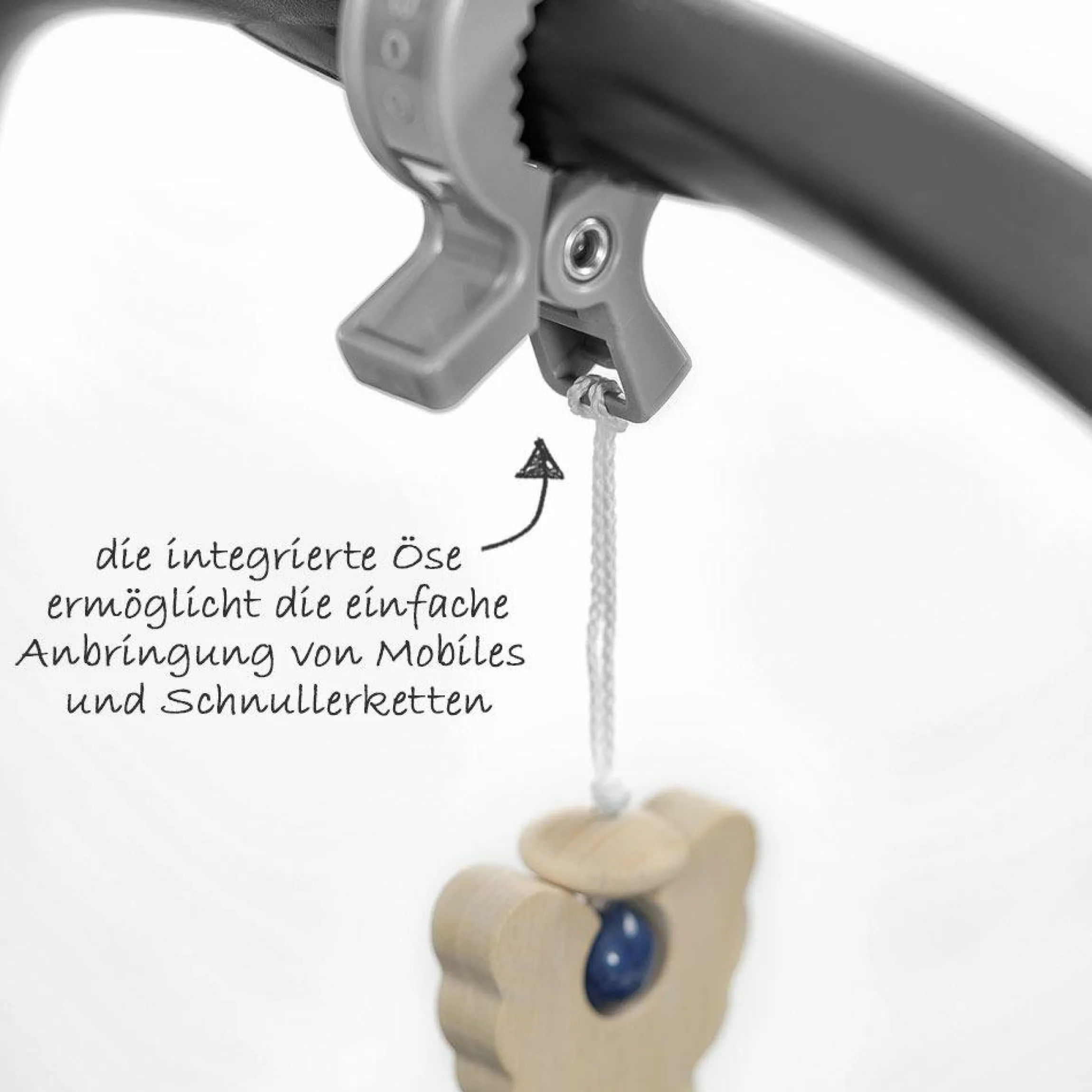 Kinderwagen-Klammern 6 Stück