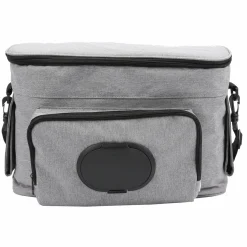 Kinderwagen-Organizer BO 300 mit Schultergurt & Wickelunterlage - Grey