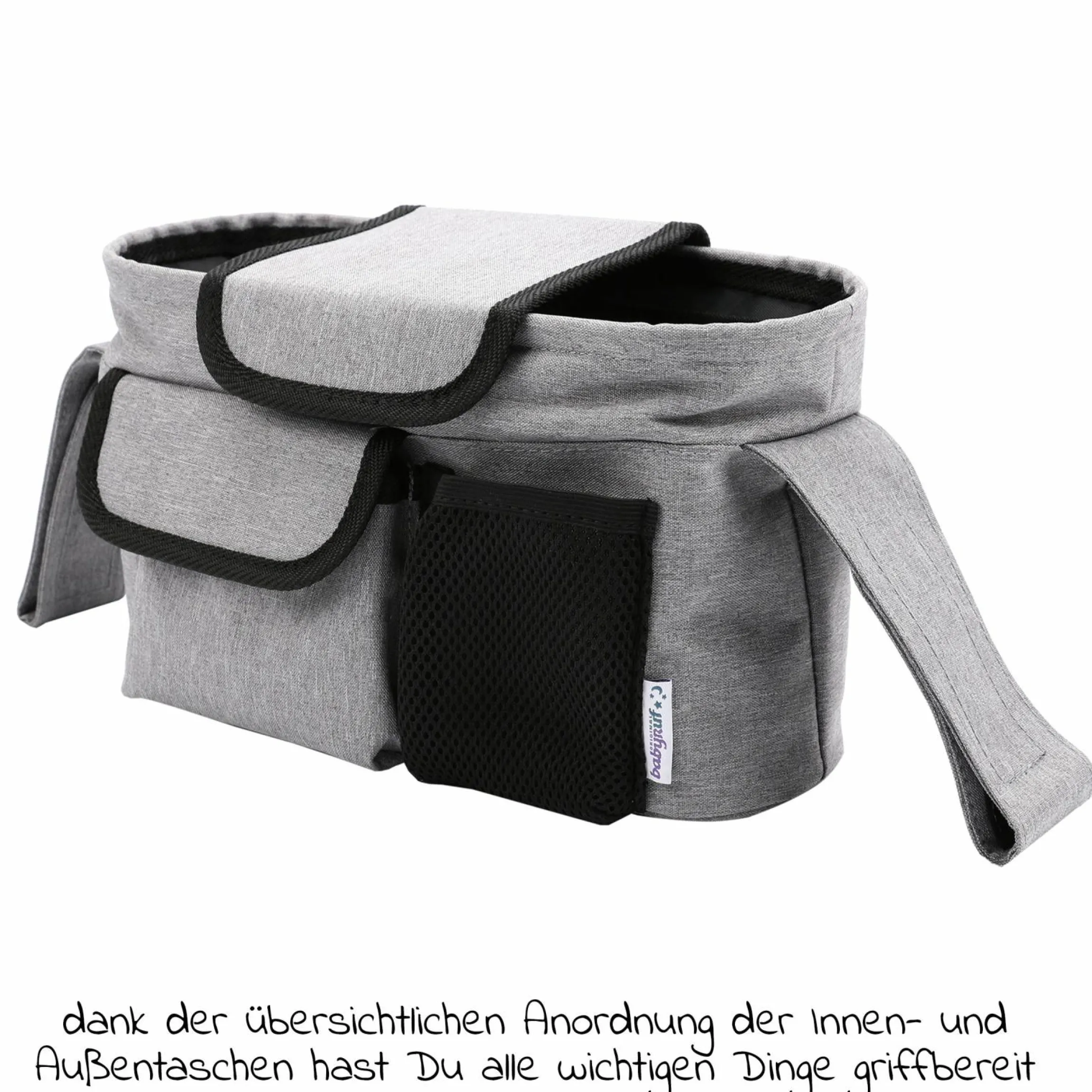 Kinderwagen-Organizer BO 100 - Grey
