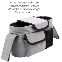 Kinderwagen-Organizer BO 100 - Grey