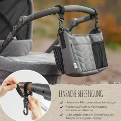 Kinderwagen-Organizer Growing - aus recycelten PET-Flaschen