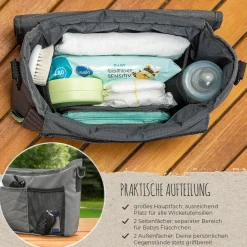 Kinderwagen-Organizer Growing - aus recycelten PET-Flaschen