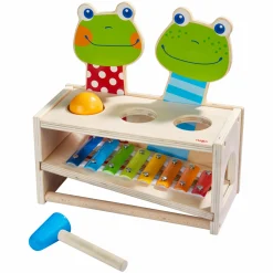 Klang-Klopfbank - Froschkonzert