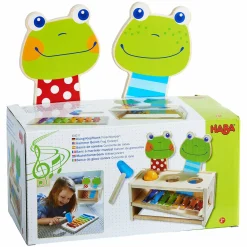 Klang-Klopfbank - Froschkonzert