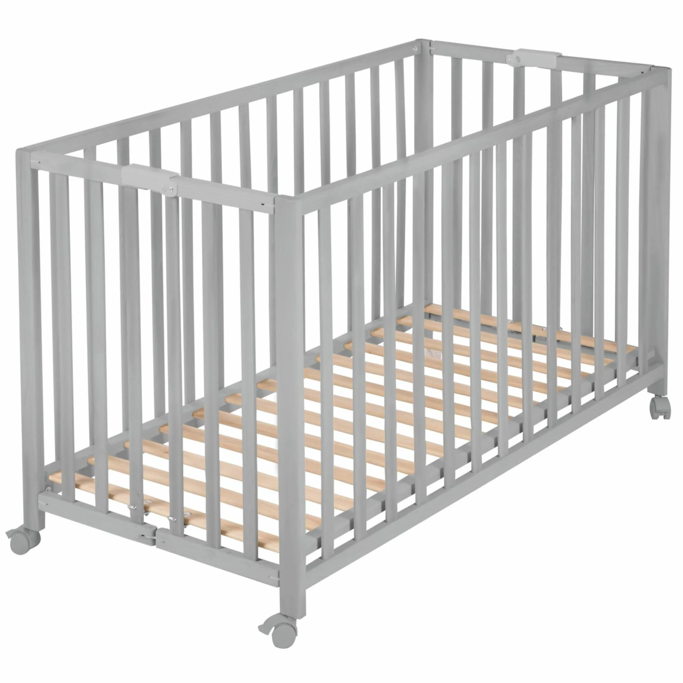 Klappbett 2-fach höhenverstellbar 60 x 120 cm - Taupe - Kollektion 2024