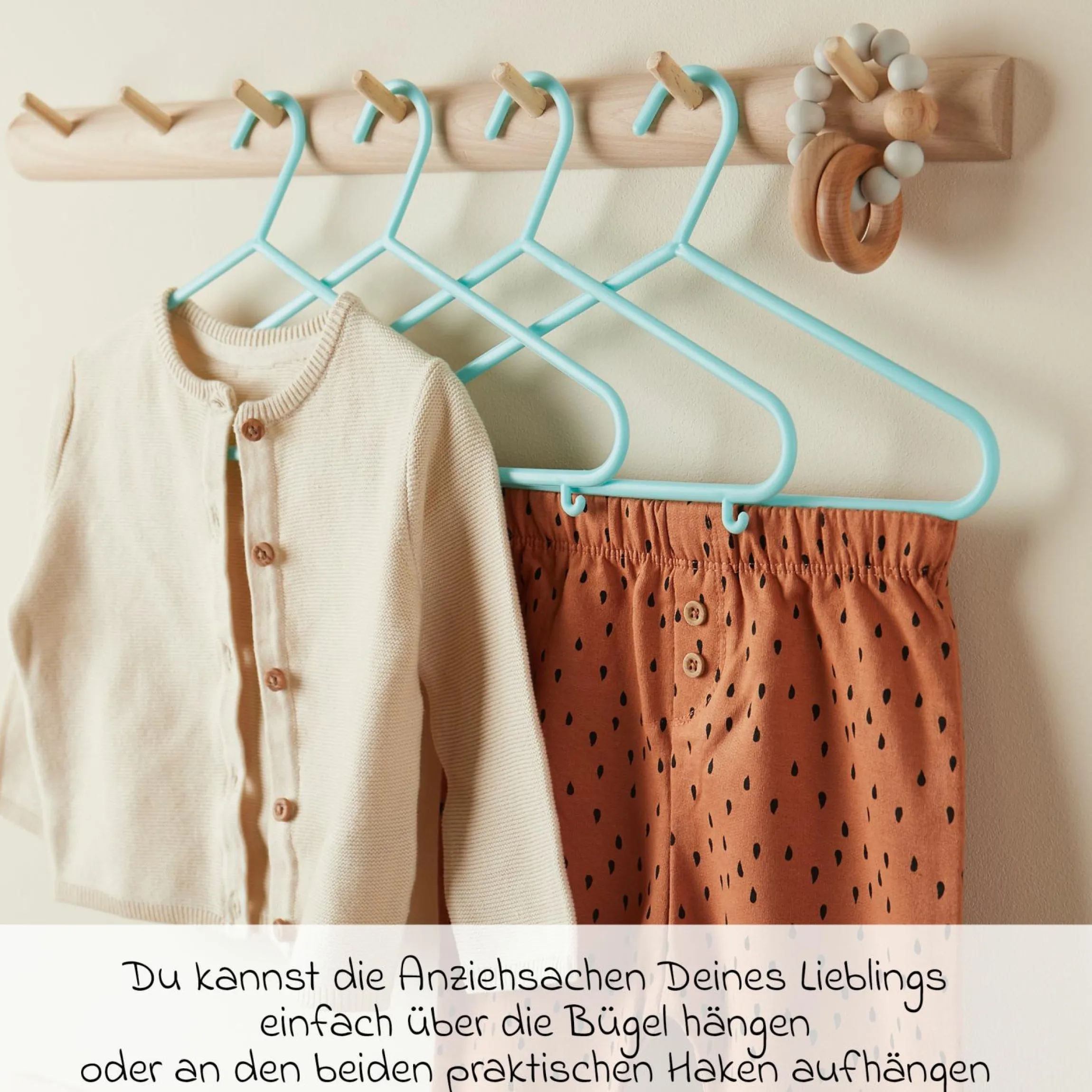 Kleiderbügel 8er Pack - Mint