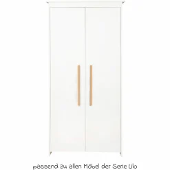 Kleiderschrank Lilo 2-türig - Weiß - Kollektion 2024