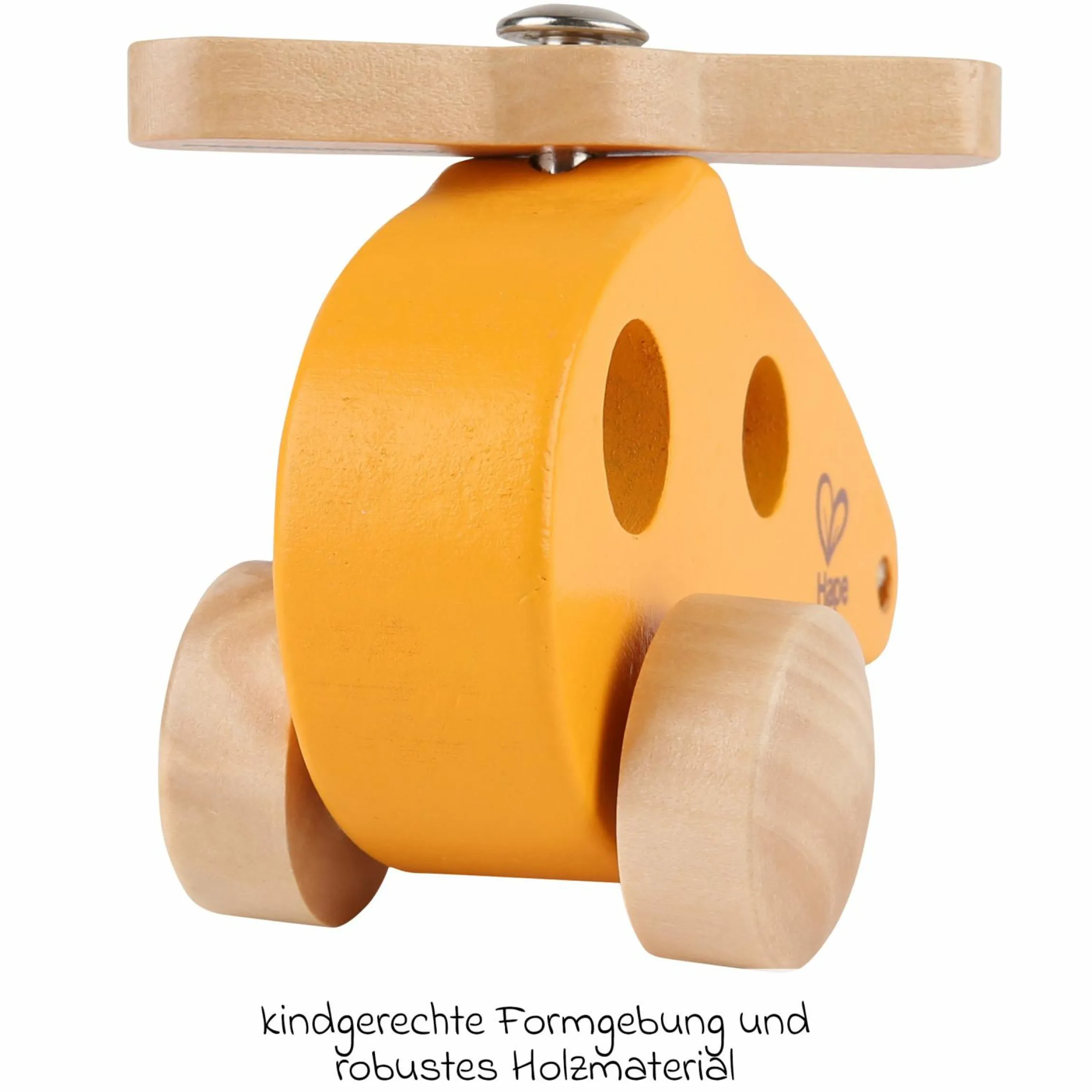 Kleiner Hubschrauber aus Holz
