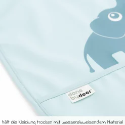 Klett-Lätzchen 2er Pack - Elphee - Blau