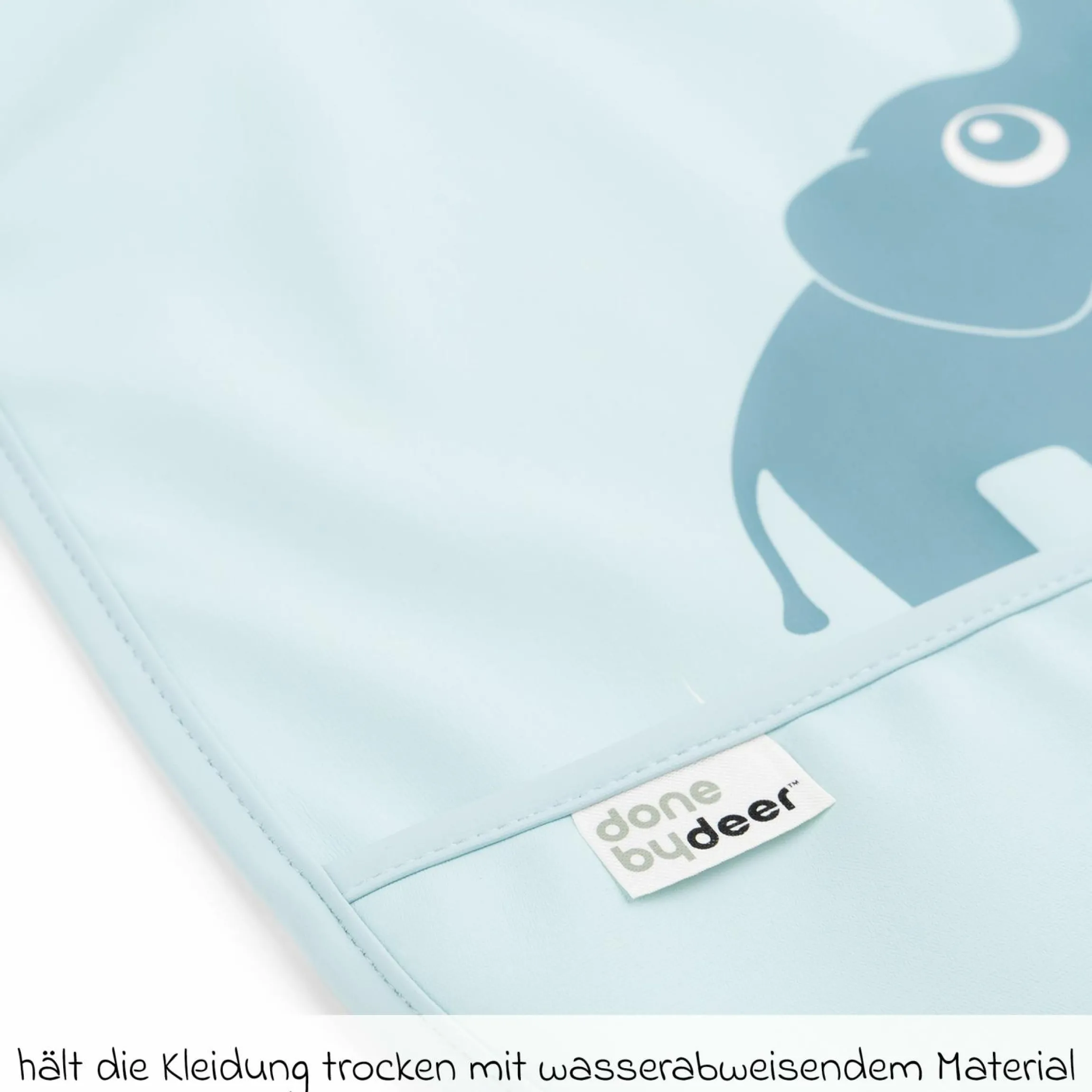 Klett-Lätzchen 2er Pack - Elphee - Blau