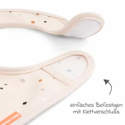 Klett-Lätzchen 2er Pack - Ozzo - Powder