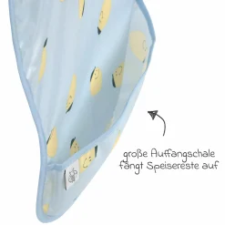 Klett-Lätzchen 2er Pack Lightweight Bib - Happy Fruits - Lemon