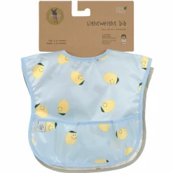 Klett-Lätzchen 2er Pack Lightweight Bib - Happy Fruits - Lemon
