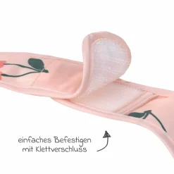 Klett-Lätzchen 2er Pack Lightweight Bib - Happy Fruits - Cherry