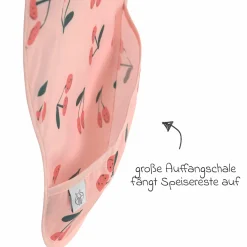 Klett-Lätzchen 2er Pack Lightweight Bib - Happy Fruits - Cherry
