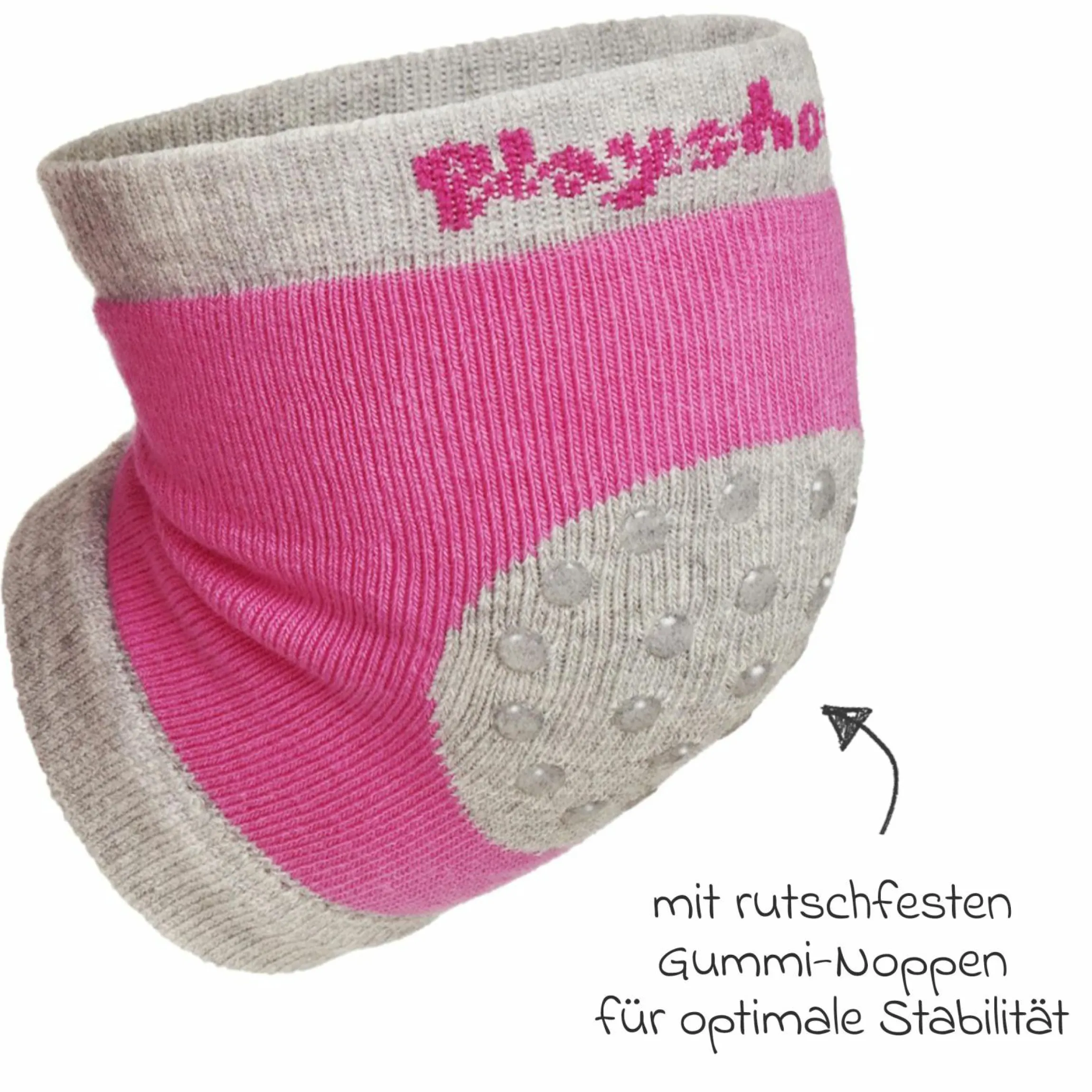 Knieschoner mit Anti-Rutsch-Noppen - Pink