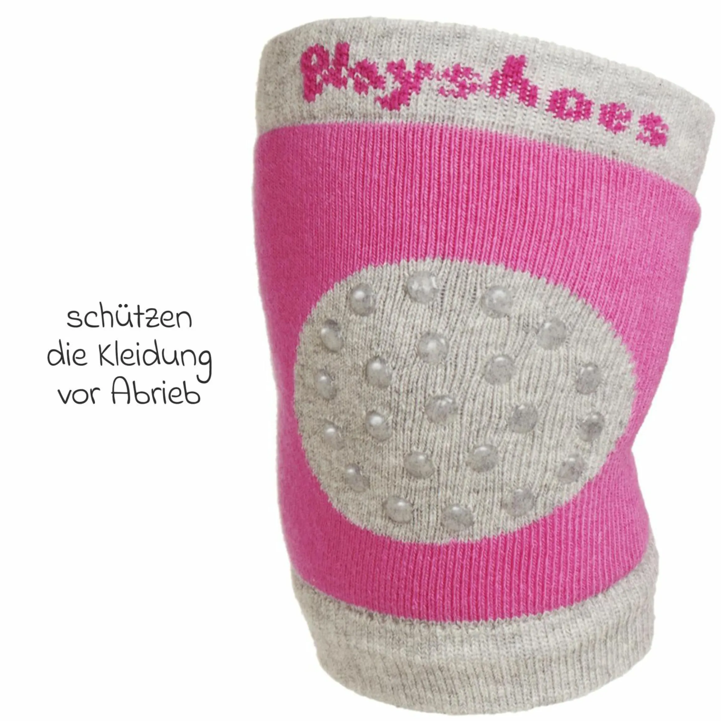 Knieschoner mit Anti-Rutsch-Noppen - Pink