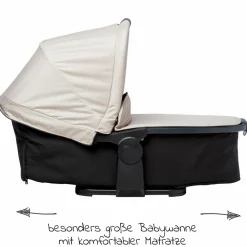 Kombi-Einheit (1 x Wanne / Sitz) für Duo 2 - Sand - Kollektion 2025