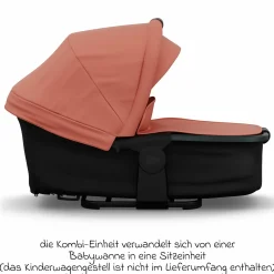 Kombi-Einheit (Wanne & Sitz) für Mono 3/4 & Pro - Lachs - Kollektion 2025
