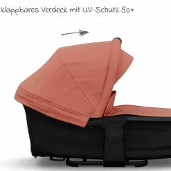Kombi-Einheit (Wanne & Sitz) für Mono 3/4 & Pro - Lachs - Kollektion 2025