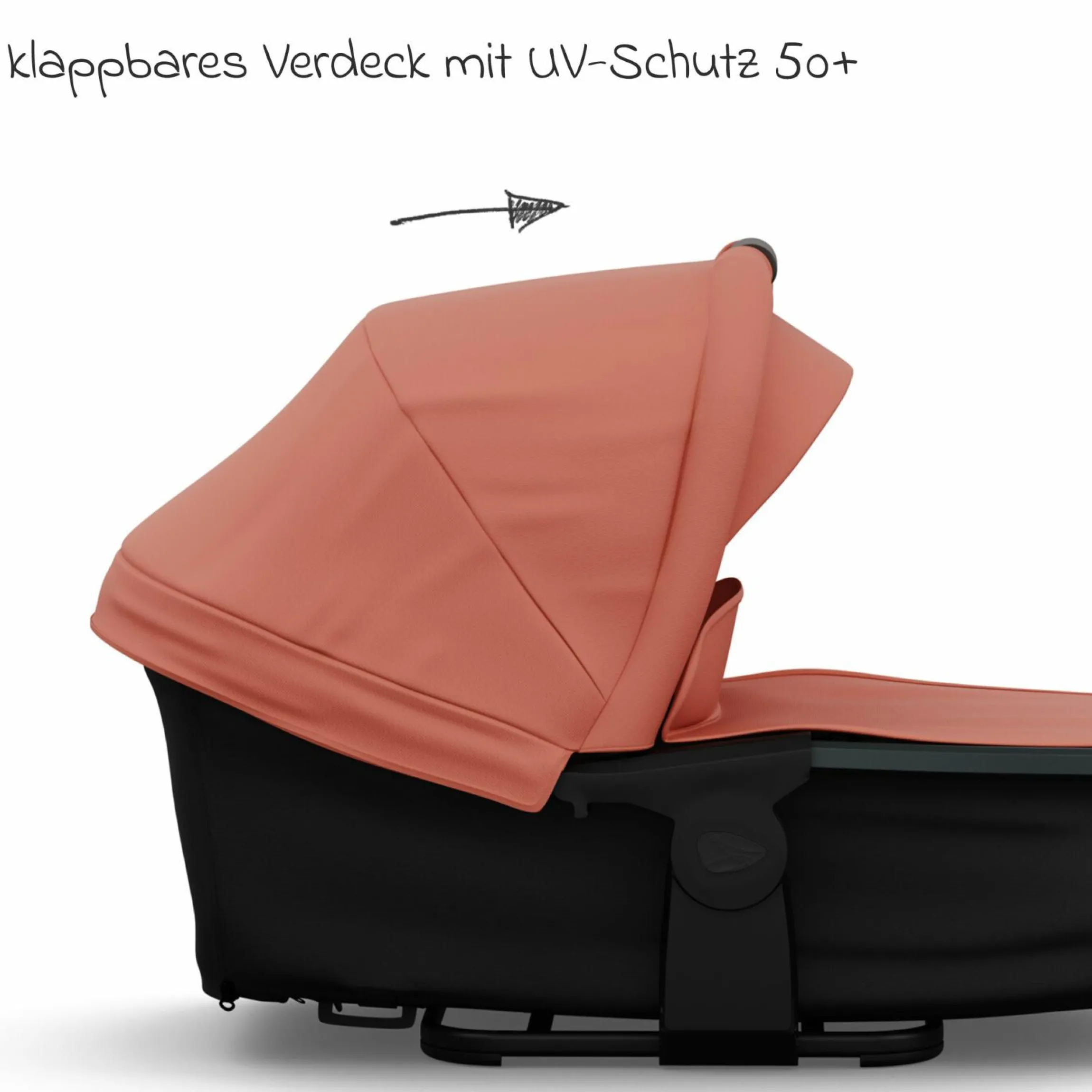 Kombi-Einheit (Wanne & Sitz) für Mono 3/4 & Pro - Lachs - Kollektion 2025