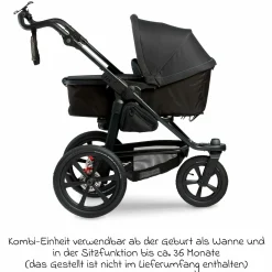 Kombi-Einheit (Wanne & Sitz) für Pro - Anthrazit - Kollektion 2024