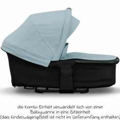 Kombi-Einheit (Wanne & Sitz) für Mono 3/4 & Pro - Blau - Kollektion 2025