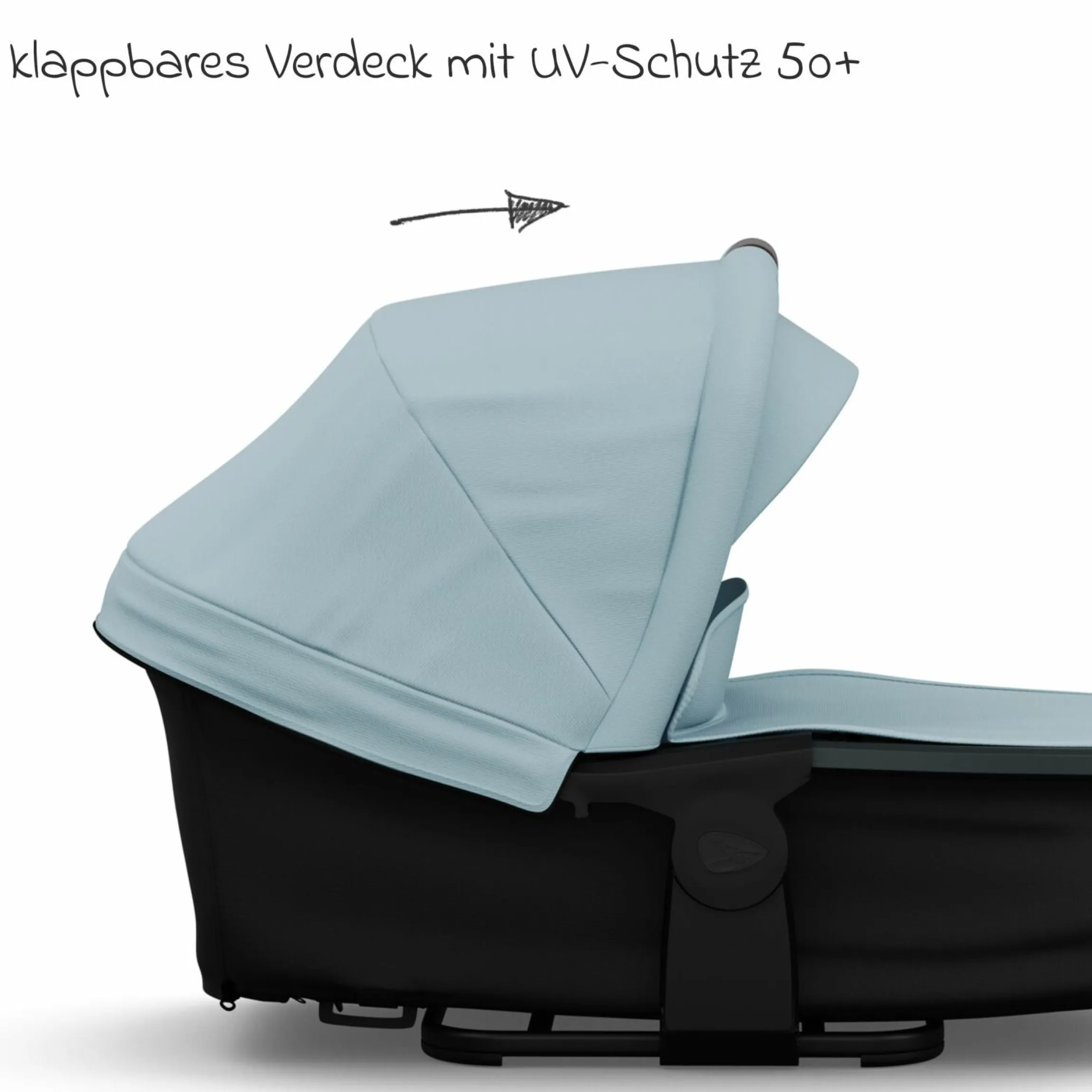 Kombi-Einheit (Wanne & Sitz) für Mono 3/4 & Pro - Blau - Kollektion 2025
