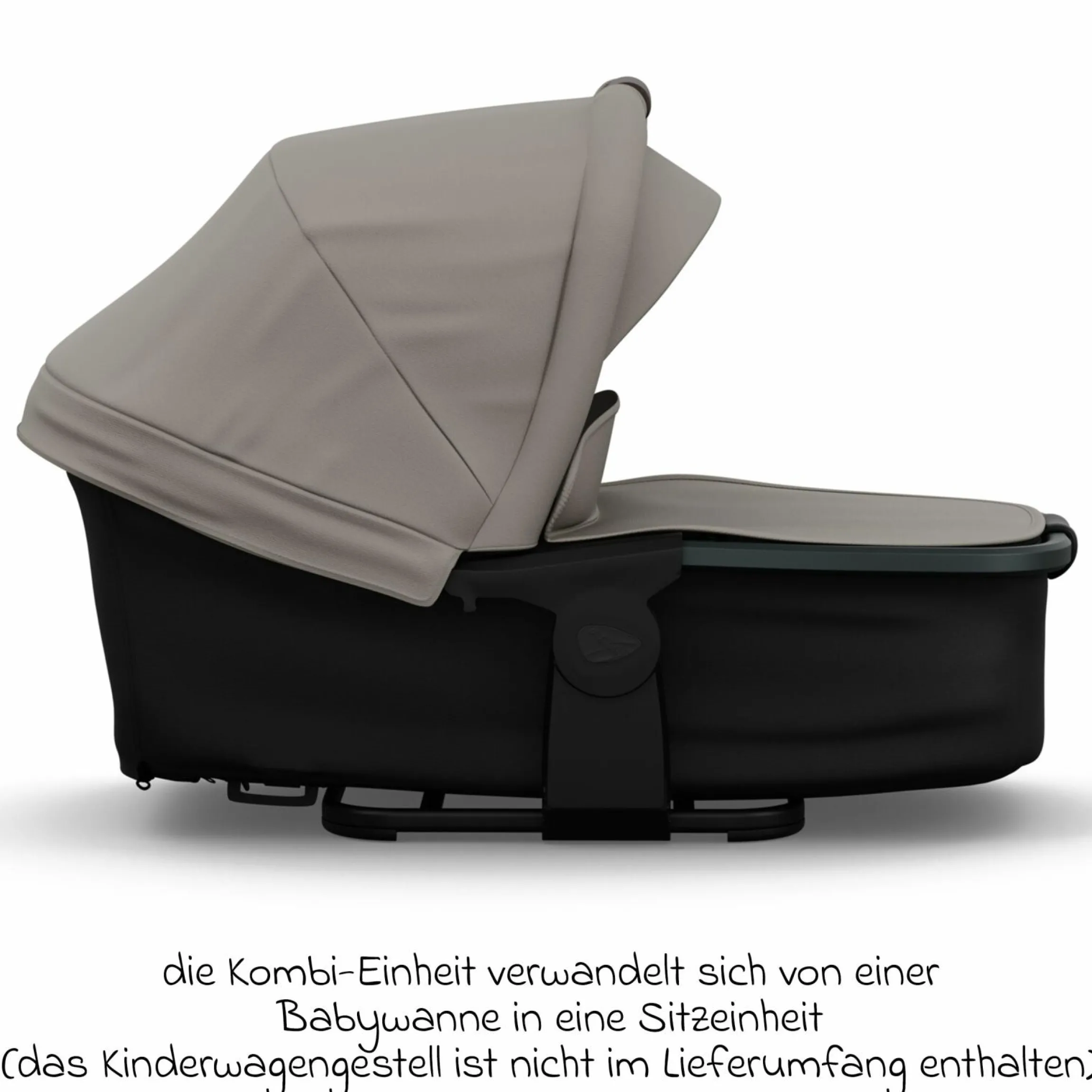 Kombi-Einheit (Wanne & Sitz) für Mono 3/4 & Pro - Sand - Kollektion 2025