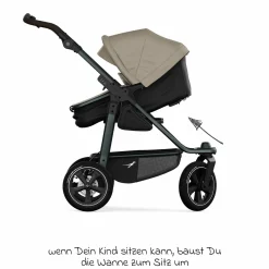 Kombi-Einheit (Wanne & Sitz) für Mono 3/4 & Pro - Sand - Kollektion 2025