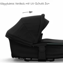 Kombi-Einheit (Wanne & Sitz) für Mono 3/4 & Pro - Schwarz - Kollektion 2025