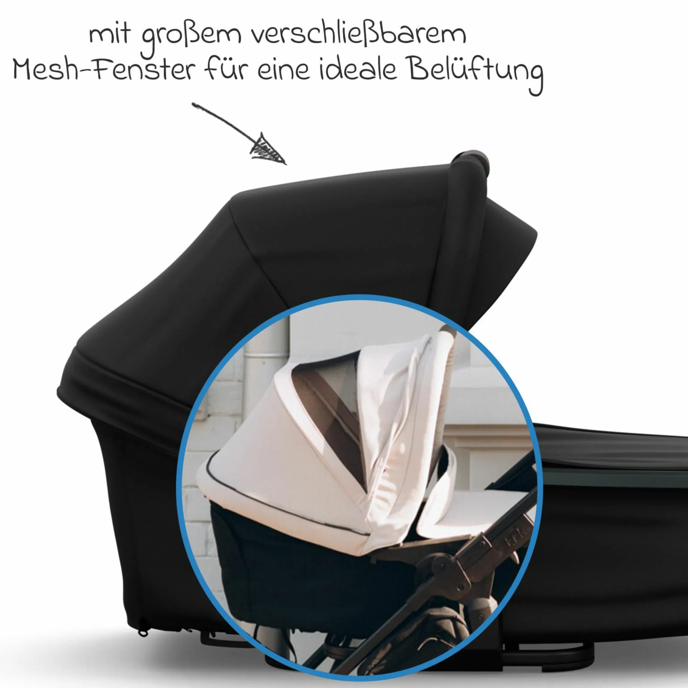Kombi-Einheit (Wanne & Sitz) für Mono 3/4 & Pro - Schwarz - Kollektion 2025