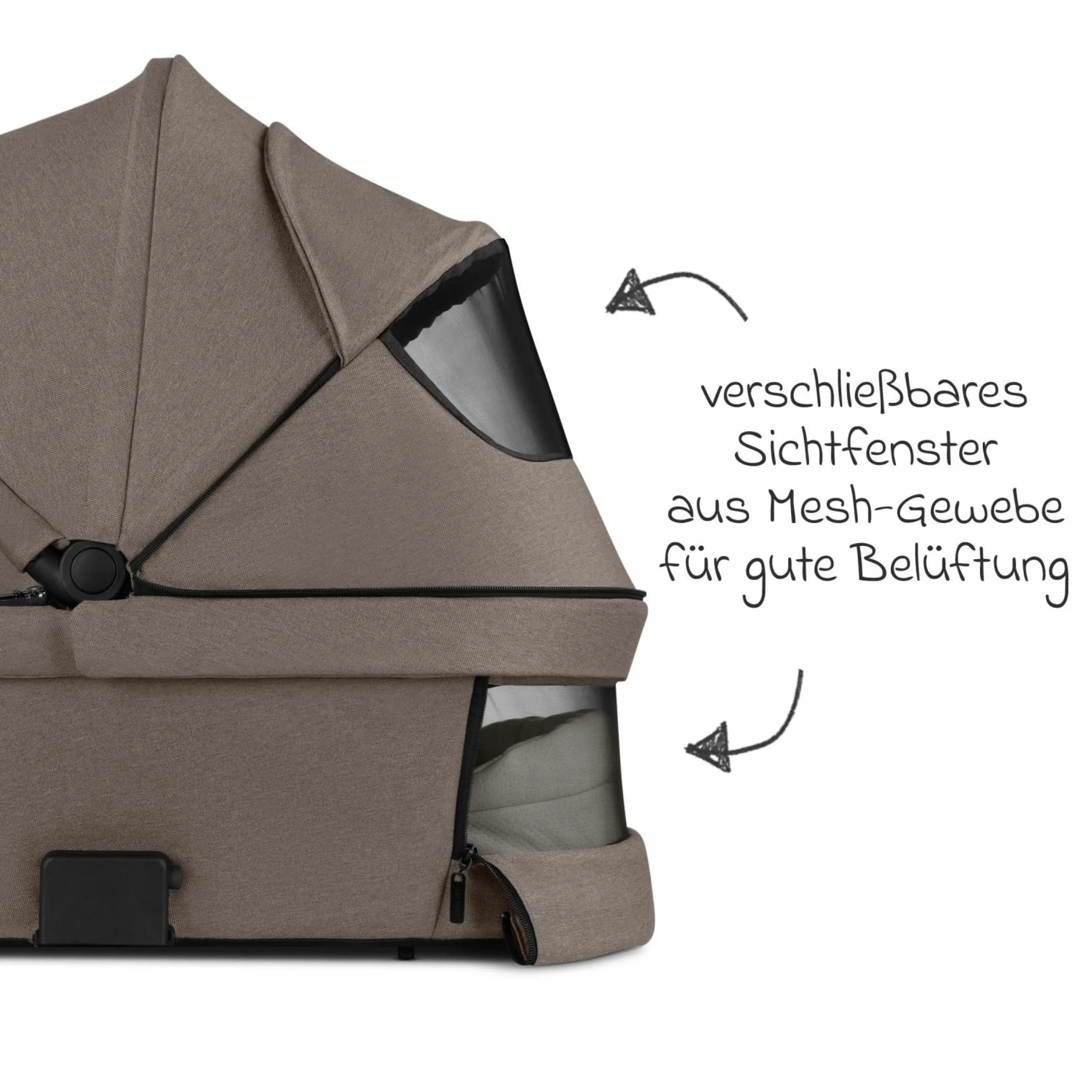 Kombi-Kinderwagen Salsa 5 Air inkl. Babywanne & Sportsitz mit XXL-Zubehörpaket - Pure - Nature - Kollektion 2025