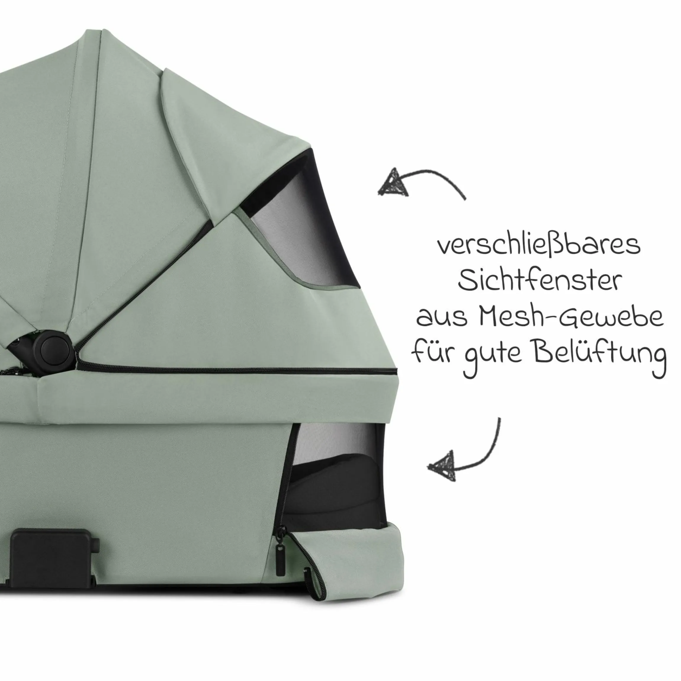 Kombi-Kinderwagen Salsa 5 Air inkl. Babywanne & Sportsitz mit XXL-Zubehörpaket - Pine - Kollektion 2025