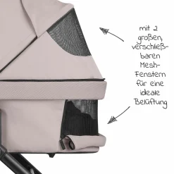 Kombi-Kinderwagen Salsa 4 Air - inkl. Babywanne & Sportsitz mit XXL Zubehörpaket - Pure Edition - Berry - Kollektion 2024