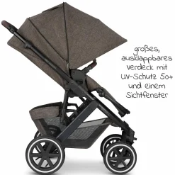 Kombi-Kinderwagen Salsa 4 Air - Sportsitz (ohne Babywanne) - Fashion Edition - Braid